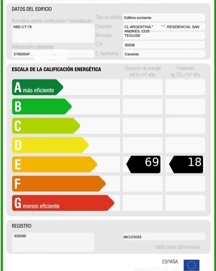 בית נופש קוסטה טגוויסה Vivienda Vacacional Aidamar